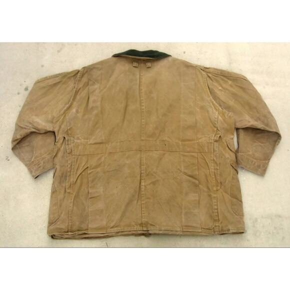 Filson Upland Waxed Tin Cloth Hunting Jacket Coat Men's Sz 48 Style 66 Made USA - Picture 7 of 12